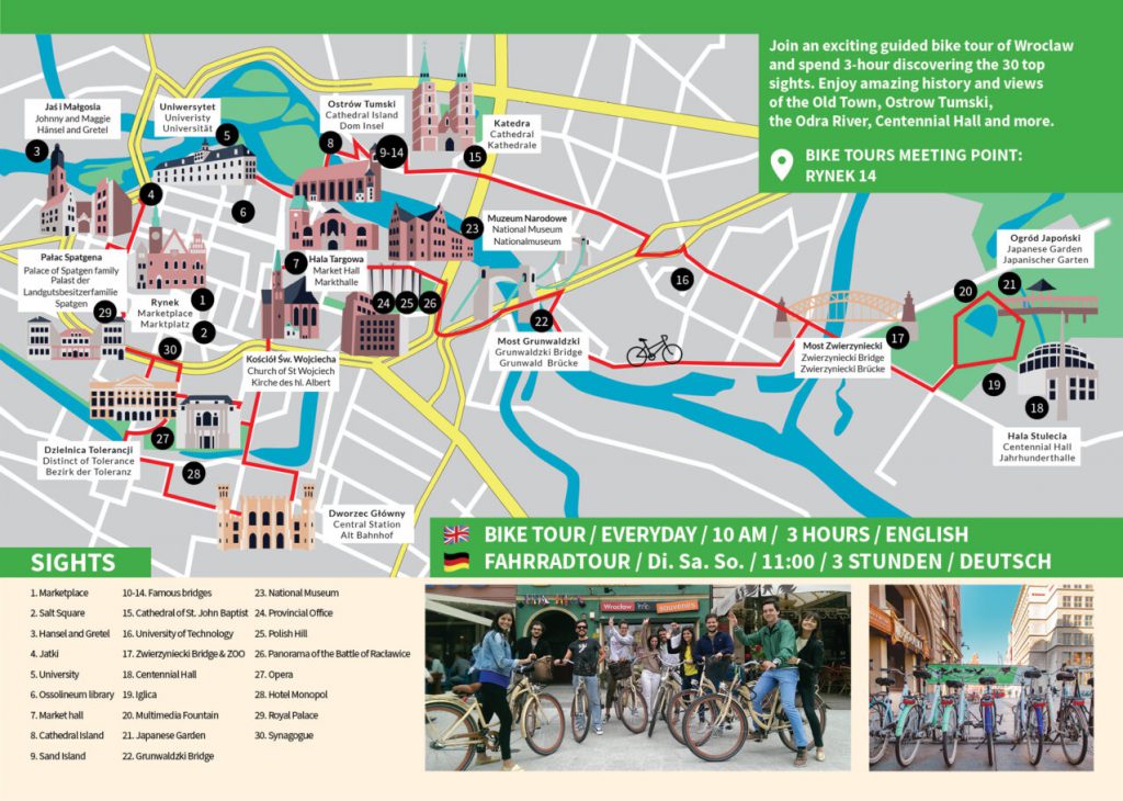 plan zwiedzania Wrocławia